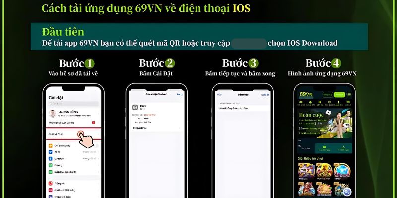 Hướng dẫn tải 69VN trên iOS